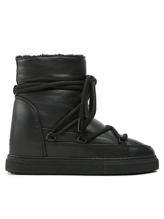 Inuikii Inuikii Hótaposó Full Leather 75203-087 Fekete