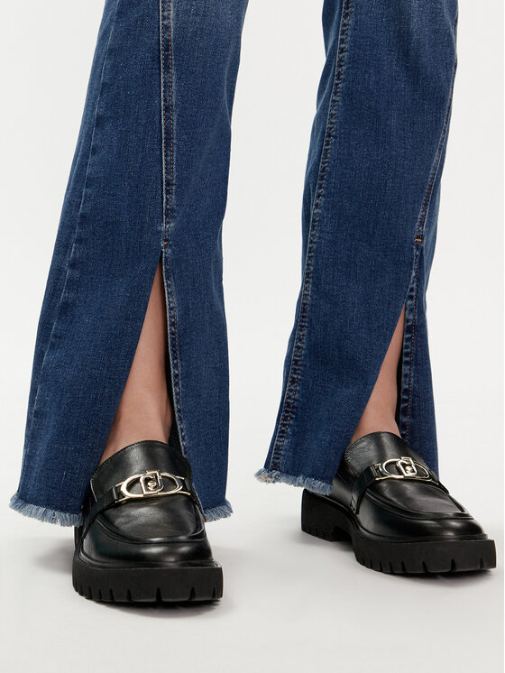Liu Jo Liu Jo Džinsi UA4128 D4871 Zils Bottom Up Fit