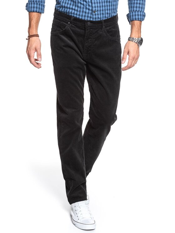 Lee Lee Pantaloni di tessuto AUSTIN Nero Straight Fit