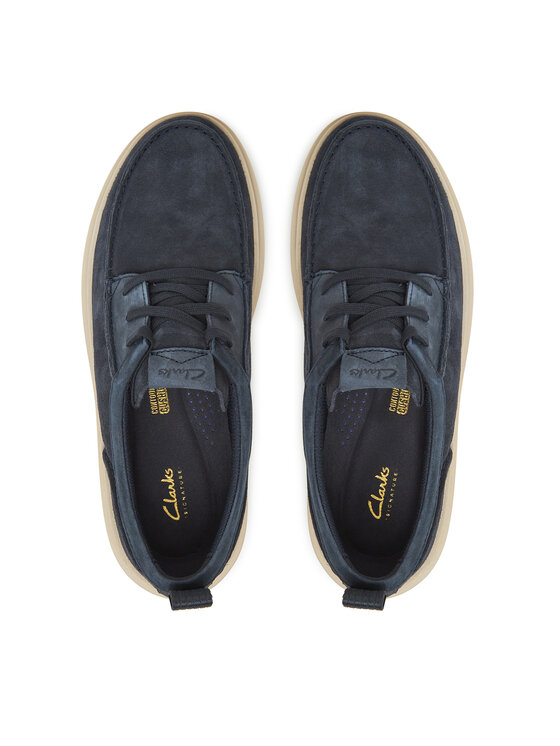 Clarks Clarks Półbuty Polden Moc 26180866 Granatowy