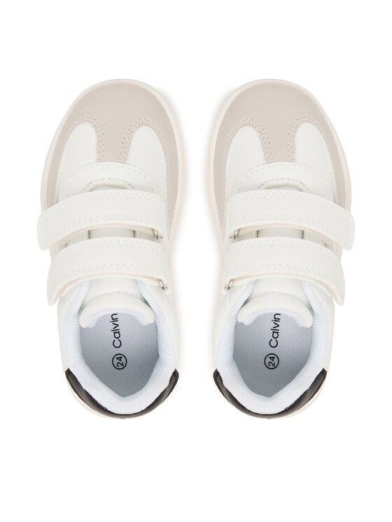 Calvin Klein Calvin Klein Sneakersy Low Cut Velcro V1X9-83277-1269 M Bílá