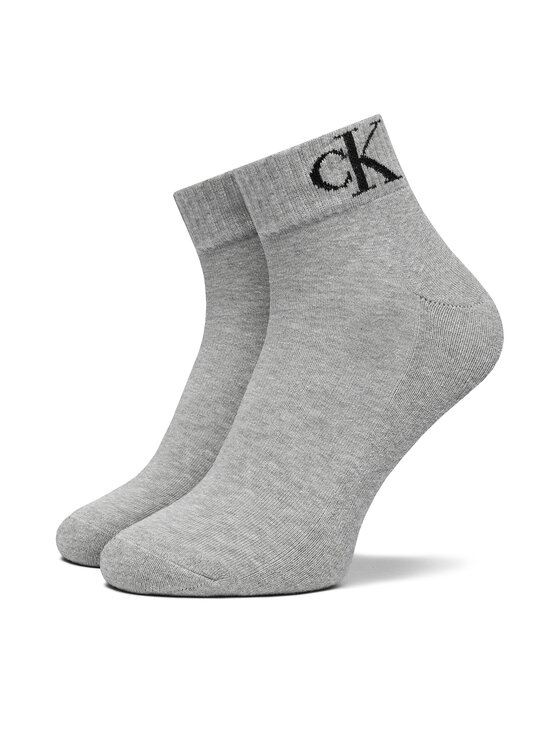 Calvin Klein Jeans Calvin Klein Jeans Vyriškų trumpų kojinių komplektas (2 poros) 701228805 Pilka