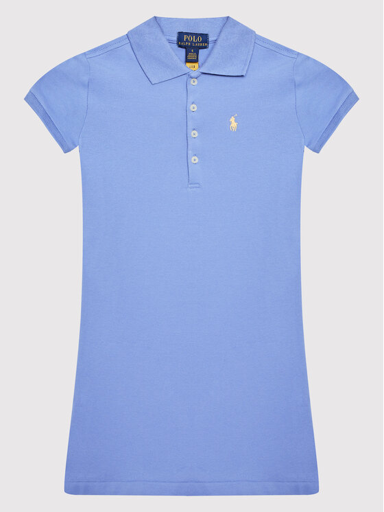 Polo Ralph Lauren Vsakodnevna obleka 313869389001 Modra Regular Fit