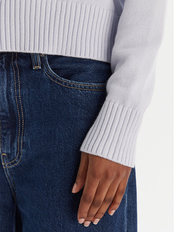 Calvin Klein Jeans Calvin Klein Jeans Pulover Ck Embro Badge LV047D351G Albastru celest Regular Fit