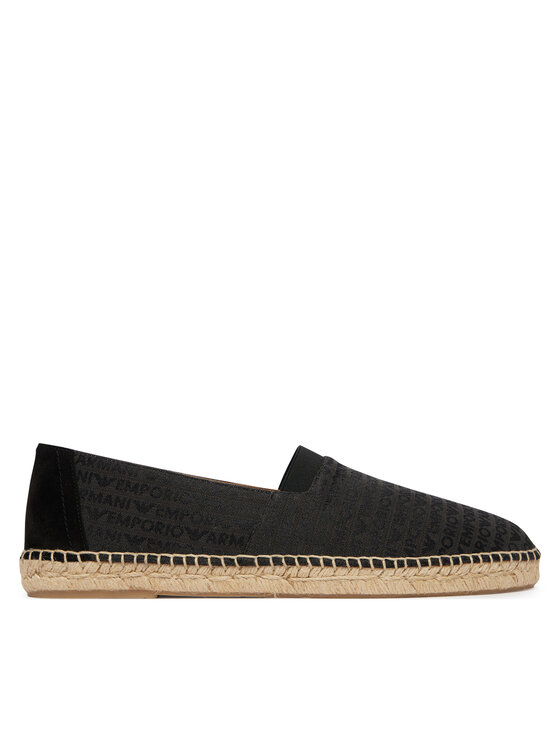 Emporio Armani Emporio Armani Espadrilky EM005853 AF25529 MC012 Čierna