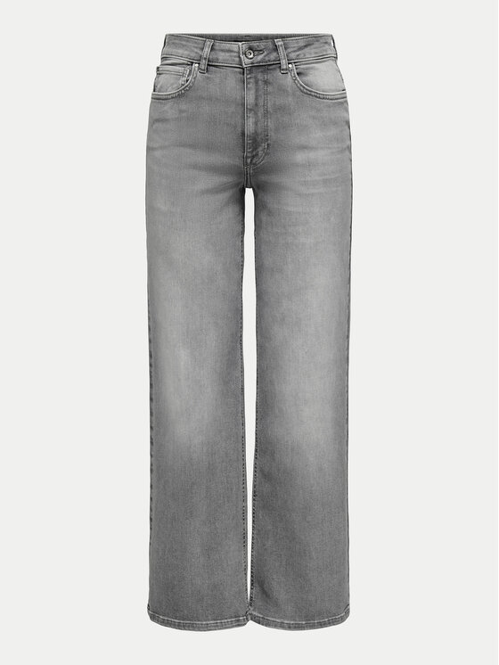 ONLY ONLY Jeans Madison 15299800 Grau Wide Leg