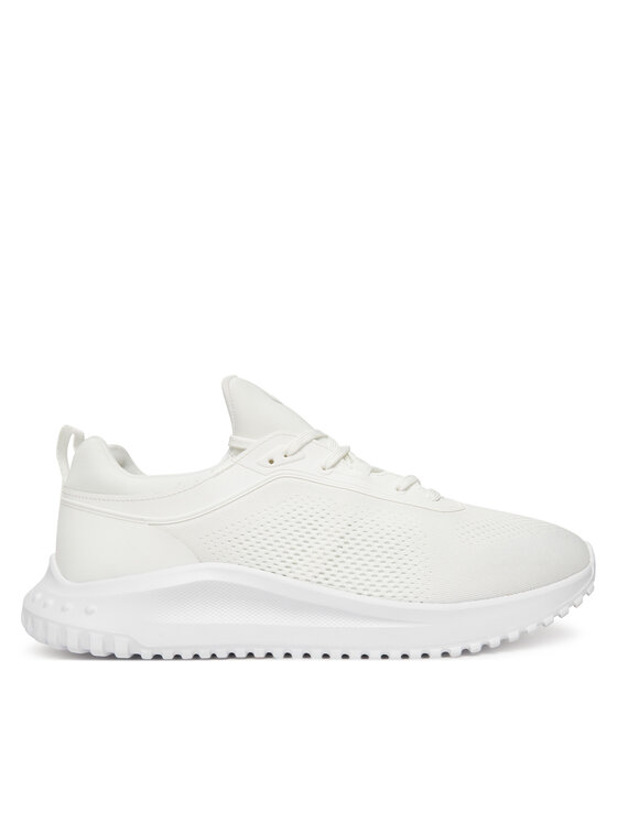 Calvin Klein Calvin Klein Sportcipők Eva Runner Sock Mix YM0YM01386 Fehér