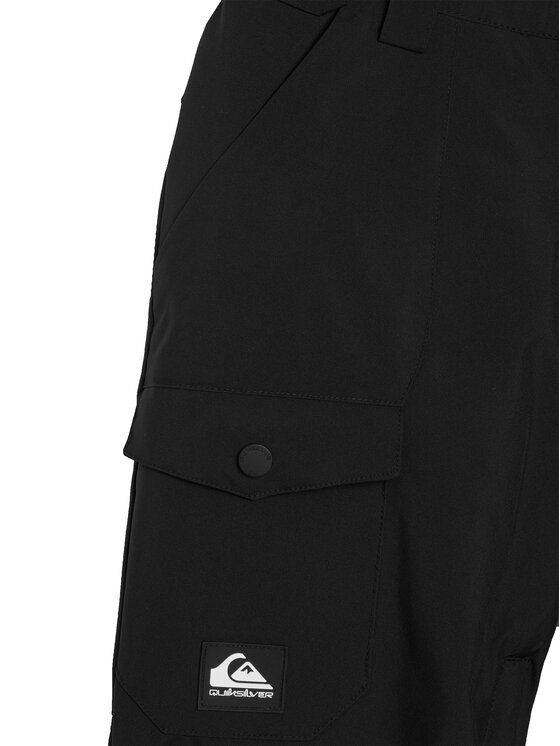 Quiksilver Quiksilver Lyžiarske nohavice Utility EQBTP03053 Čierna Regular Fit