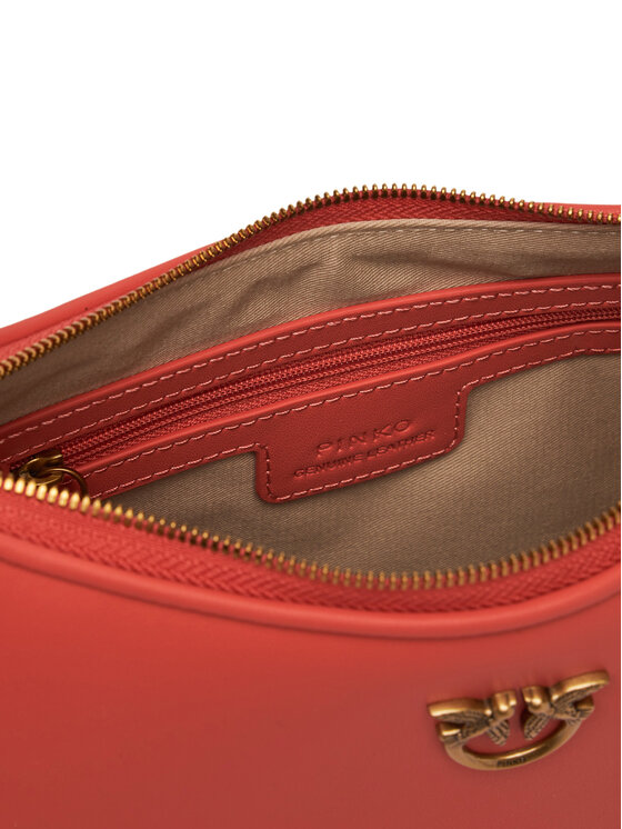 PINKO PINKO Torebka Half Moon Mini Fl 102790 A0F1 Koralowy