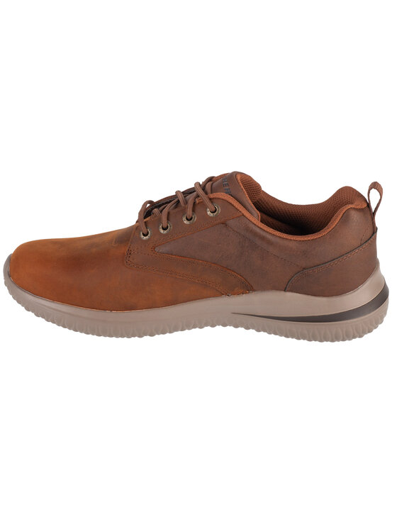 Skechers Skechers Sneakersy Skechers Delson 3.0 - Glavine Brązowy