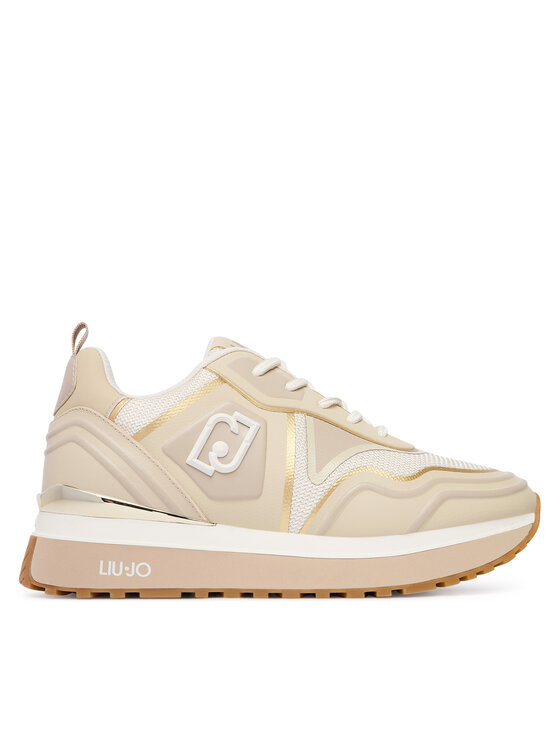 Liu Jo Liu Jo Sneakersy Maxi Wonder Tech 01 BA6021 TX519 Beżowy