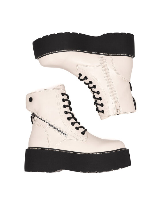 DeeZee DeeZee Botine WS101-03 Bej