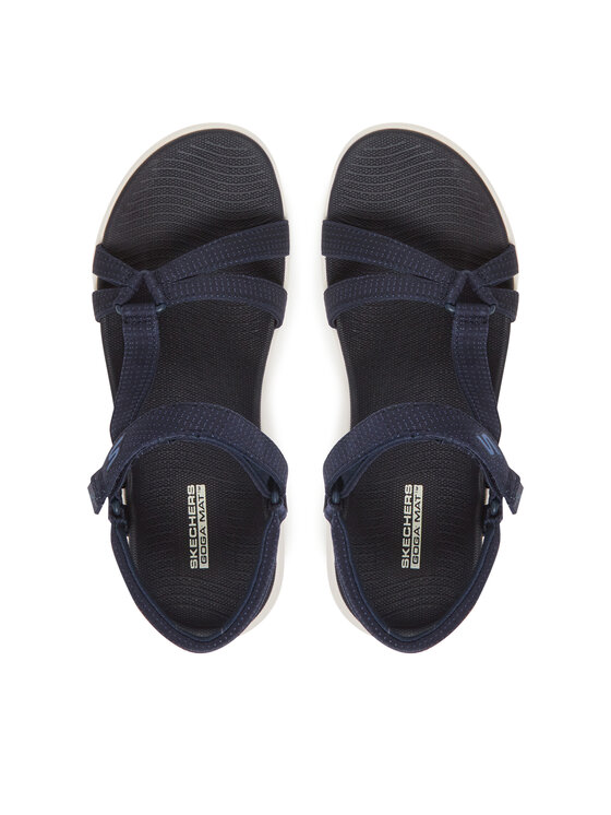 Skechers Skechers Sandale Go Walk Flex Sandal-Sublime 141451/NVY Tamnoplava