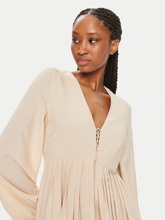 Weekend Max Mara Weekend Max Mara Sukienka wieczorowa Guelfi WEEKEND MAX MARA-2415221052 Beżowy Regular Fit