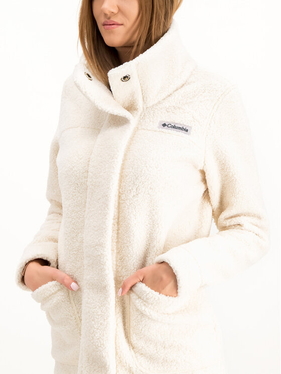 panorama long fleece jacket