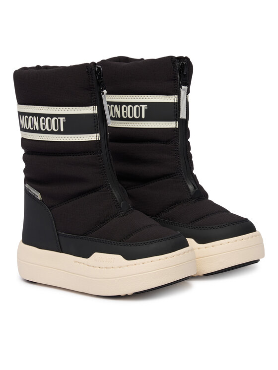Moon Boot Moon Boot Sniego batai Jr Park Zip High Wp 80D3440080 S Juoda