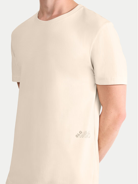Sloggi Sloggi T-Shirt 10215508 Béžová Regular Fit