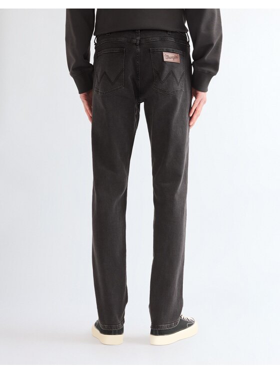 Wrangler Wrangler Jeansy GREENSBORO Szary Straight Leg
