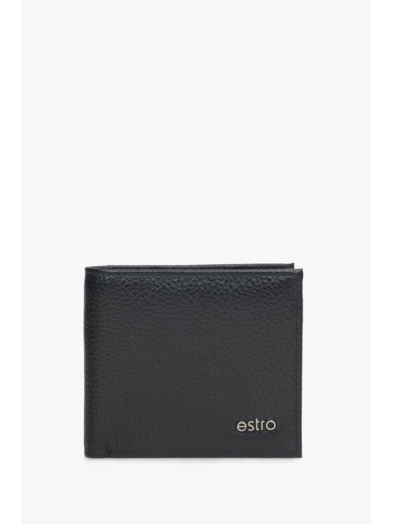 Estro Estro Μικρό Πορτοφόλι Ανδρικό ER00114456 Μαύρο