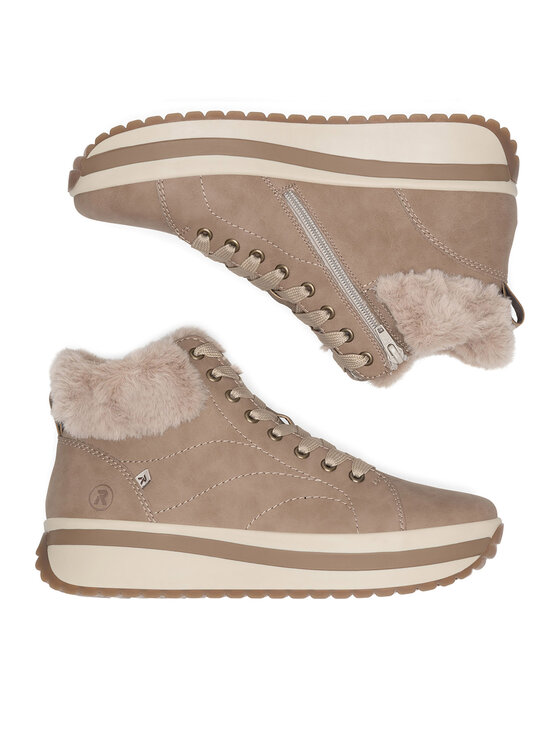 Rieker Revolution Lifestyle Rieker Revolution Lifestyle Bakancs W0961-20 Bézs
