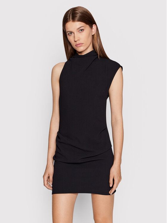 IRO Vsakodnevna obleka Victa AQ532 Črna Regular Fit