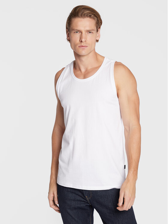 Set di 2 tank top Jake 20713645 Bianco Regular Fit...