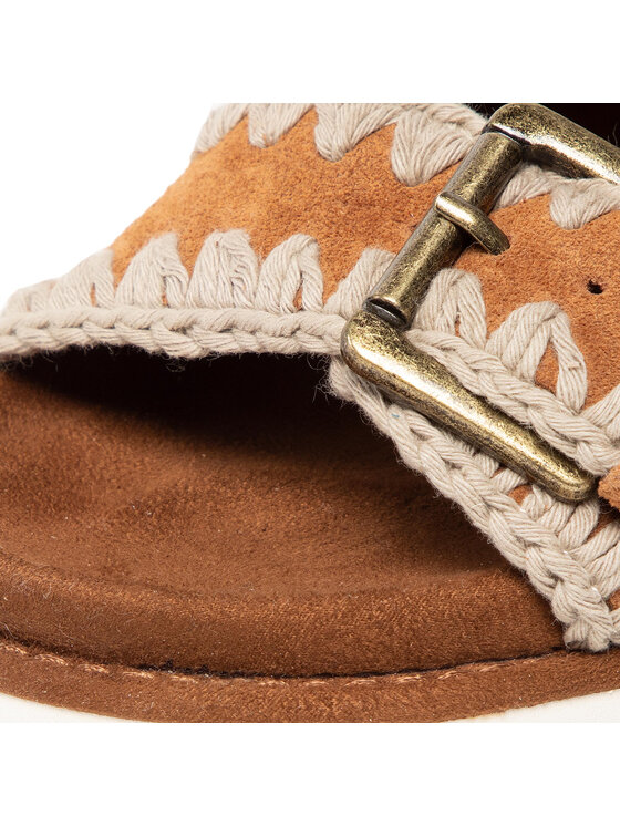 Mou Mou Sandali New Bio SW461003A Rjava