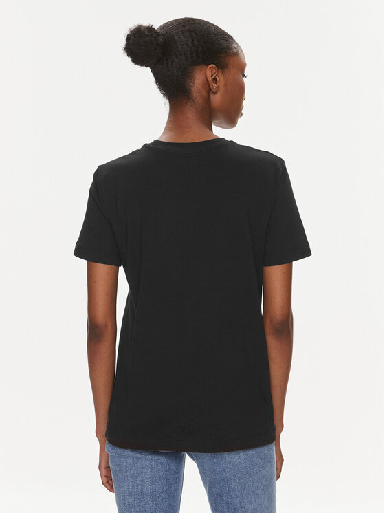 Calvin Klein Jeans Calvin Klein Jeans Marškinėliai Diffused Monologo J20J223264 Juoda Regular Fit