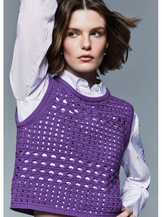 Liu Jo Liu Jo Maglione WA6326MA79R83522 Viola Regular Fit