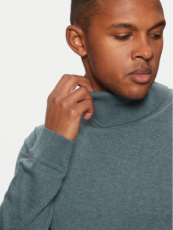 Tom Tailor Tom Tailor Rollkragenpullover 1042456 Grün Regular Fit
