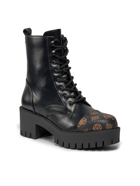 Guess Guess Botine FL8WAP ELE10 Negru