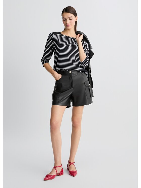 Liu Jo Liu Jo T-shirt WA5227J490903156 Nero Regular Fit