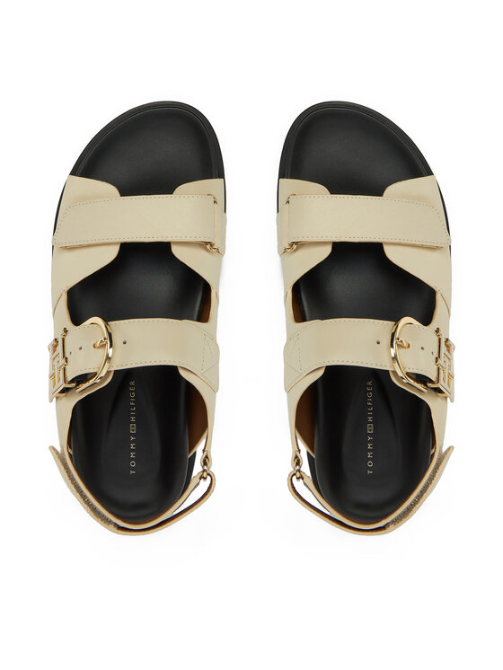 Tommy Hilfiger Tommy Hilfiger Sandaalid Leather Sporty Sandal FW0FW08799 Ekrüüvärv