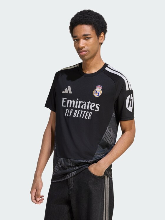 adidas adidas Koszulka techniczna 169963 Czarny Slim Fit