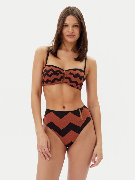 Chantelle Chantelle Spodní část bikin Totem C17RC5 Hnědá
