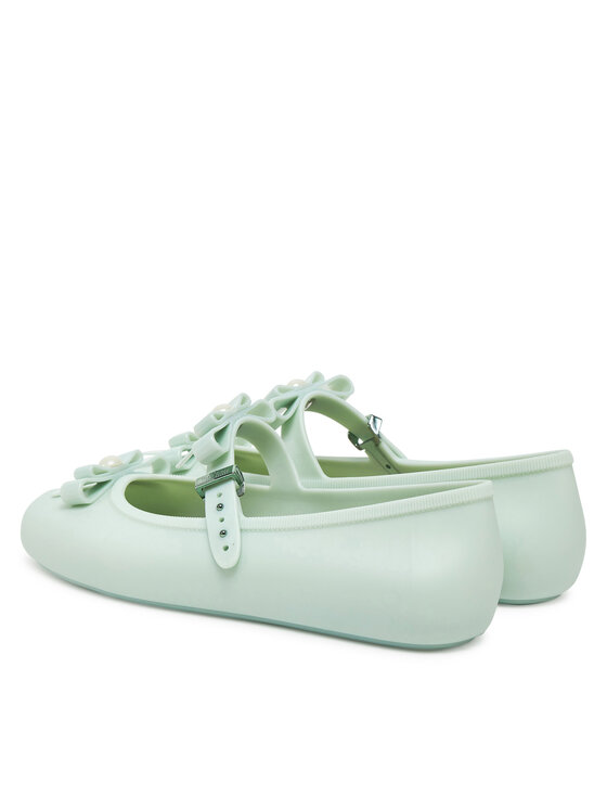 Melissa Melissa Balerinke Melissa Soft Ballerina Bow Ad M 35971 Zelena