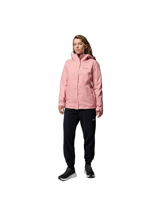 Columbia Columbia Kurtka przeciwdeszczowa Arcadia II Jacket Różowy Regular Fit