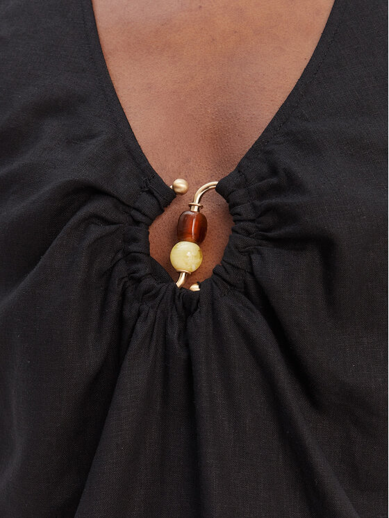 Seafolly Seafolly Vestito estivo Palermo 55508-DR Nero Regular Fit