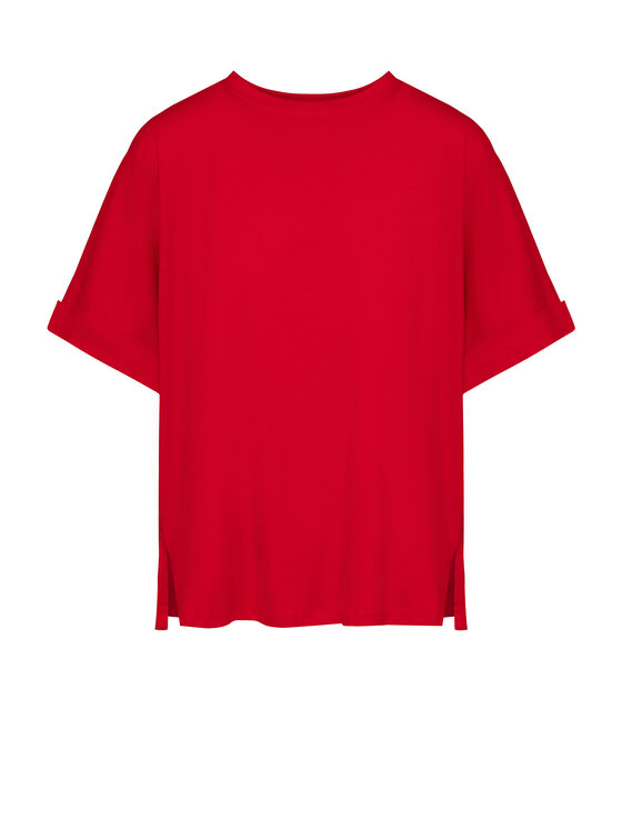 QUIOSQUE QUIOSQUE Blúzka QUIOSQUE 2UI005601 Červená Regular Fit