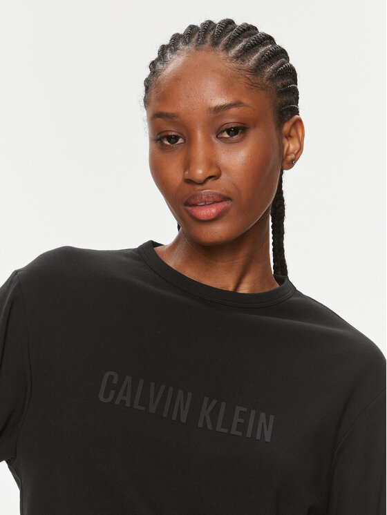 Calvin Klein Calvin Klein Μπλούζα 000QS7154E Μαύρο Regular Fit