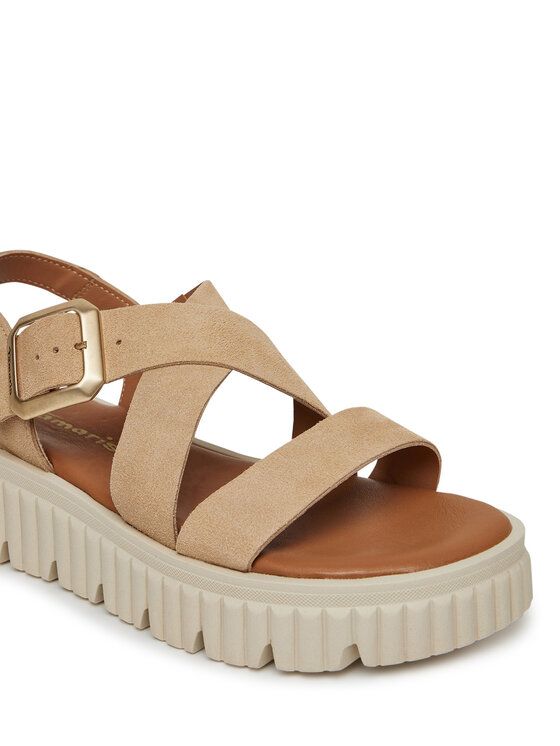 Tamaris Tamaris Sandály 1-28705-44 Béžová