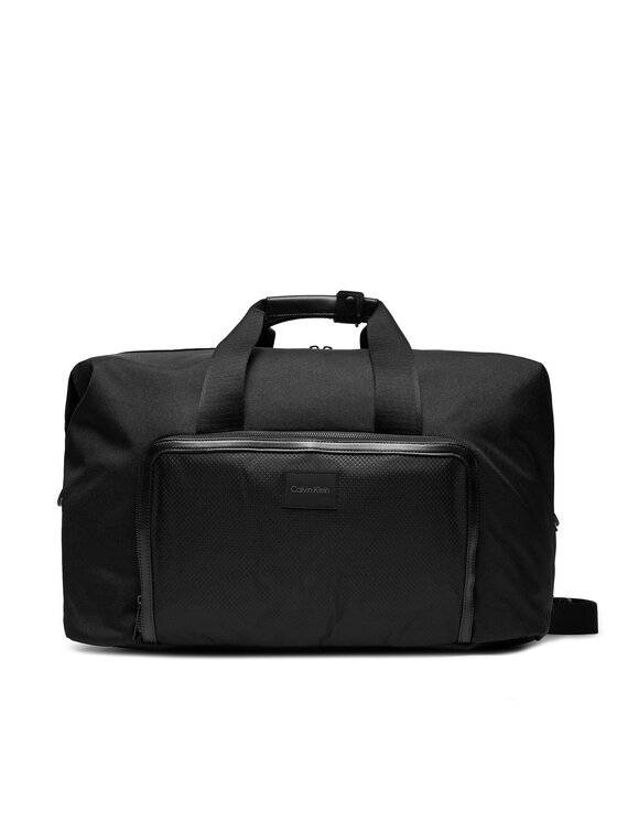 Geantă Calvin Klein Ck Remote Weekender K50K511892 Negru