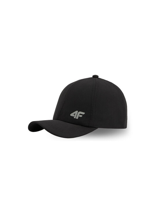 4F 4F Czapka z daszkiem BASIC 3 Czarny