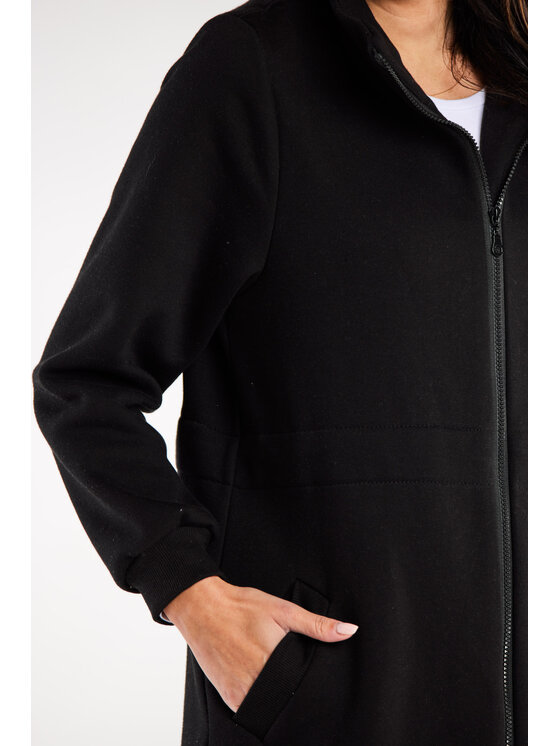 Infinite You Infinite You Mikina M326 Černá Basic Fit