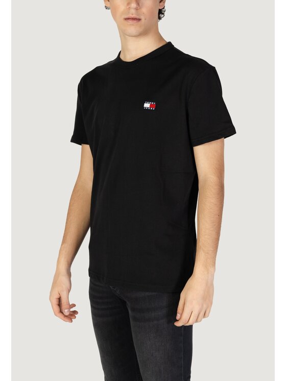 Tommy Jeans Tommy Jeans T-Shirt TJM REG BADGE TEE Μαύρο Shirt Fit