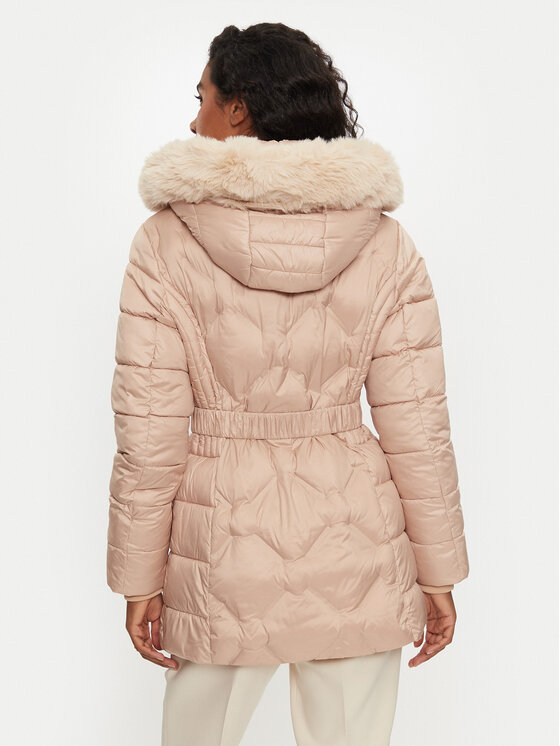 Fracomina Fracomina Ziemas jaka FR24WC3006O45301 Bēšs Regular Fit