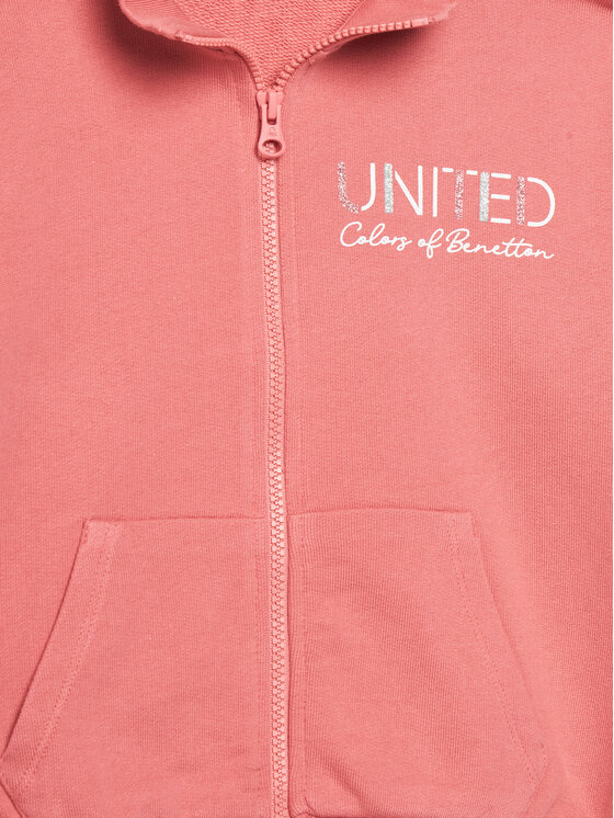 United Colors Of Benetton United Colors Of Benetton Džemperis 3J68C504N Rožinė Regular Fit