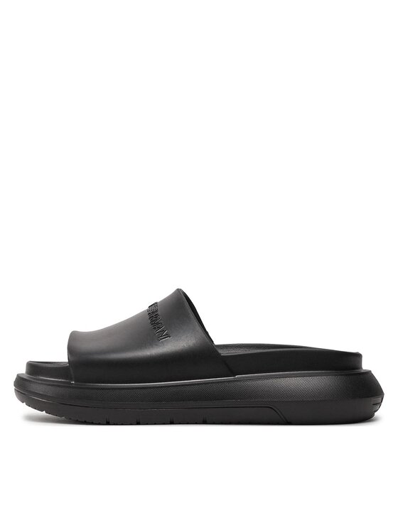 Emporio Armani Emporio Armani Klapki X4P134 XD405 00002 Czarny
