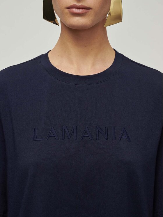 La Mania La Mania T-shirt LUCY 3 Blu scuro Classic Fit