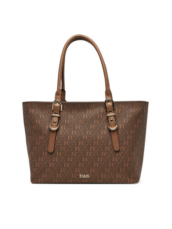 TOUS TOUS Handtasche Buckles Silhouette 2002201943 Braun